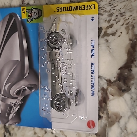 New Hot Wheels Braille Racer - Twin Mill - Picture 6 of 6